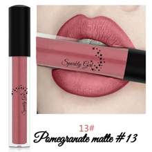 Load image into Gallery viewer, Peach Matte Liquid Lipstick Waterproof - Sparkly Girl
