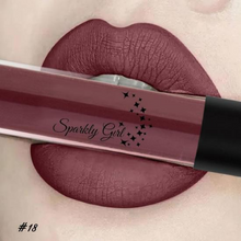Load image into Gallery viewer, Plum Matte Liquid Lipstick Waterproof - Sparkly Girl
